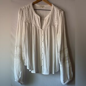 Z Supply White Jude Top